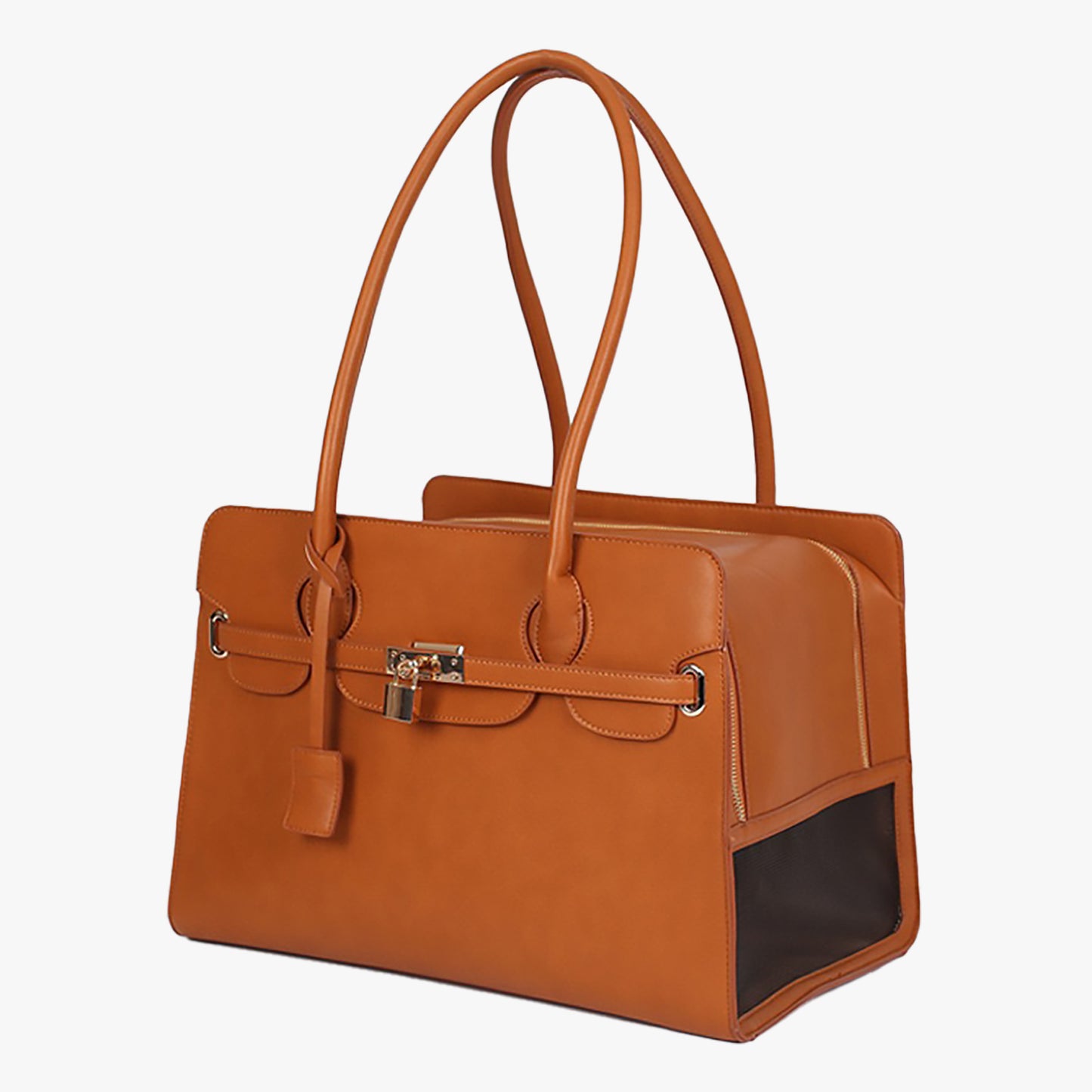 Barkin Bag Leather Dog Carrier