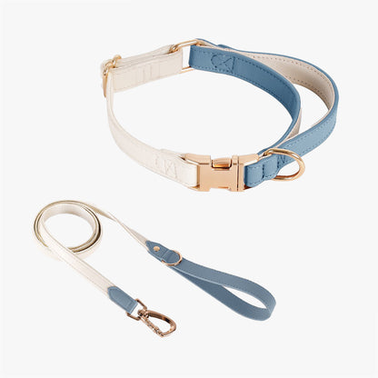 Elysian Vegan Leather Collar + Lead Set