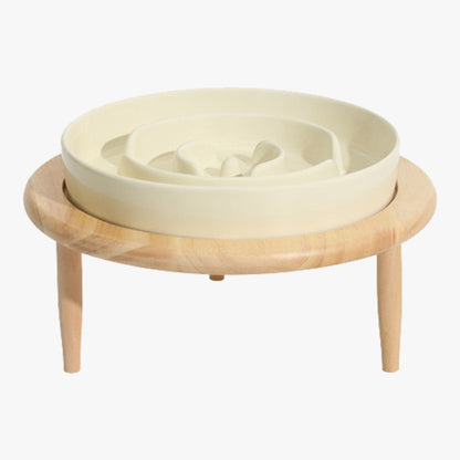 Premium Ceramic Dog slow feeder bowl